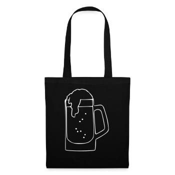 Beer Drawing Party Celebrate White - Tote Bag - black - Front
