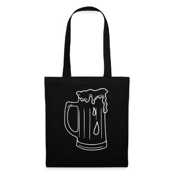 Beer Drawing Party Celebrate White - Tote Bag - black - Front