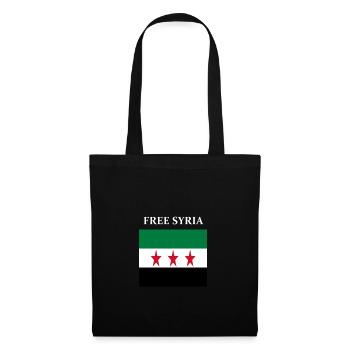 Free Syria - Tote Bag - black - Front