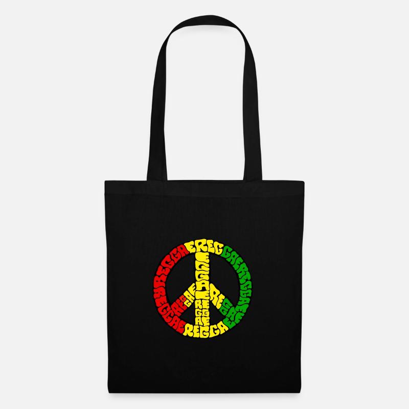 Reggae - Stoffbeutel - Schwarz