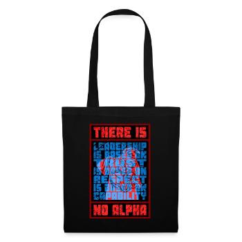 There is no Alpha - Tote Bag - black - Front