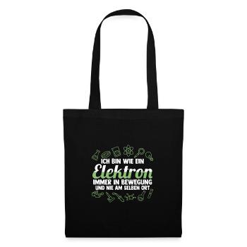 Chimiste Sciences Physique Chimie - Sac en tissu - noir - Devant