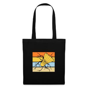 Federball Badminton - Sac en tissu - noir - Devant