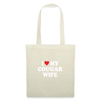 I Love My Cougar Wife - Tote Bag - nature - Front