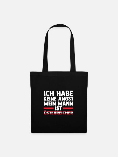 Österreicher Österreich - Stoffbeutel - Schwarz