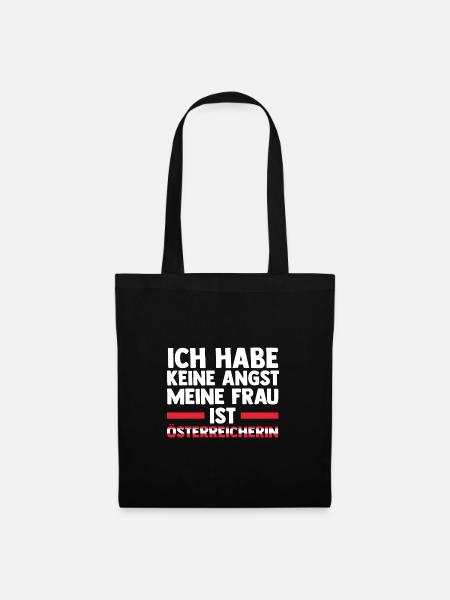 Österreicher Österreich - Stoffbeutel - Schwarz