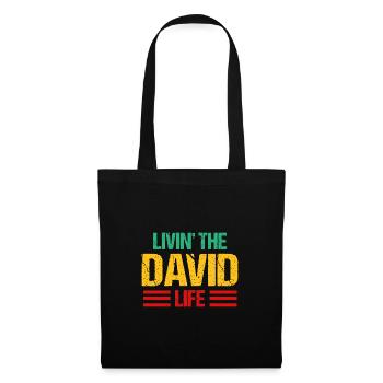 David - Tote Bag - black - Front