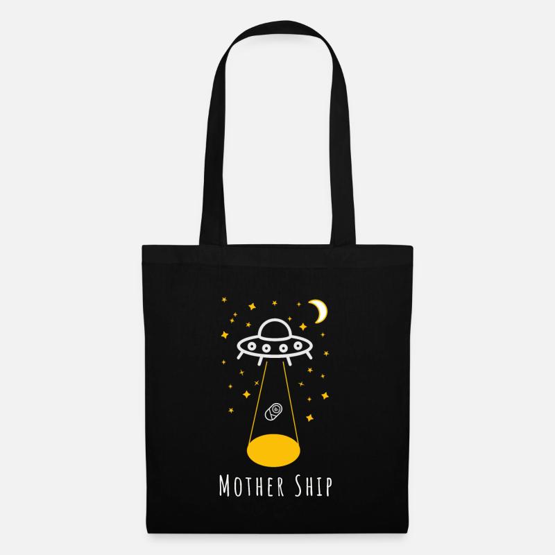 Mother Ship - Stoffbeutel - Schwarz