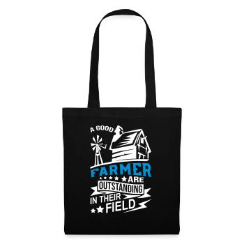 A Good Farmer - Tote Bag - black - Front