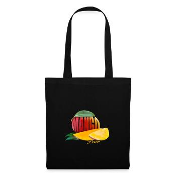 Mango Lover - Das Obst mit Urlaubsfeeling - Stoffbeutel - Schwarz - Vorne