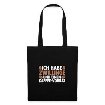 Mom Of Twins Coffee - Tote Bag - black - Front