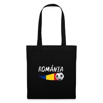 Rumänen Rumänien - Stoffbeutel - Schwarz - Vorne