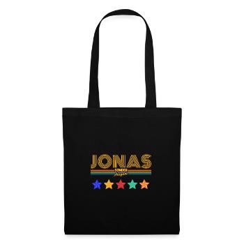 Jonas - Sac en tissu - noir - Devant