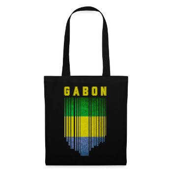 Flag of Gabon, Gabonese Pride - Tote Bag - black - Front