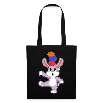 Danse de Pâques du lapin - Sac en tissu - noir - Devant