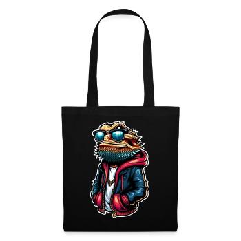 Bearded dragons - Tote Bag - black - Front