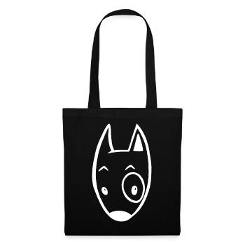 Little White Dog - Tote Bag - black - Front