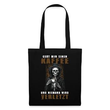 Funny Sayings Fun Outfits Irony Sarcasm - Tote Bag - black - Front