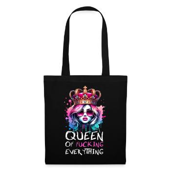 Königin Von Allem Mit Attitüde Und Stil - Tote Bag - black - Front