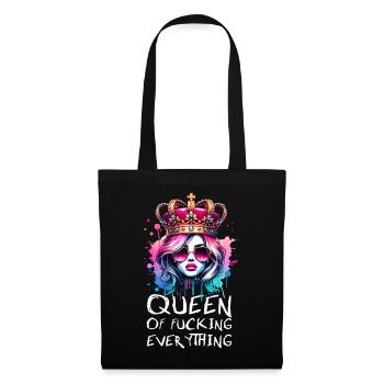 Königin Von Allem Mit Attitüde Und Stil - Tote Bag - black - Front