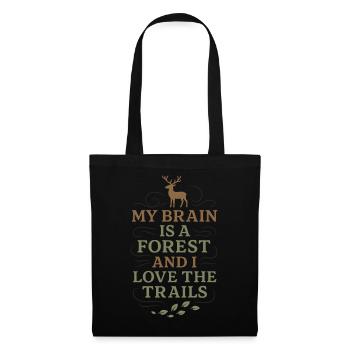Neurodivergent introvert - Tote Bag - black - Front