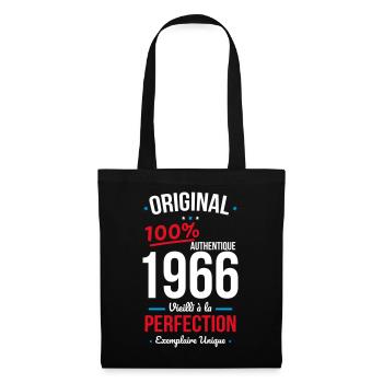 1966 – Original – Exemplaire unique - Sac en tissu - noir - Devant