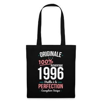 1996 – Originale – Exemplaire unique - Sac en tissu - noir - Devant