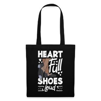 Tap dancers, tap shoes, tap dance - Tote Bag - black - Front