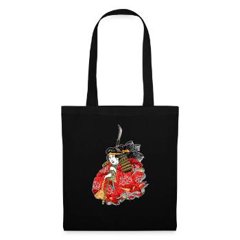 Tomoe Gozen Onna-Bugeisha - Sac en tissu - noir - Devant