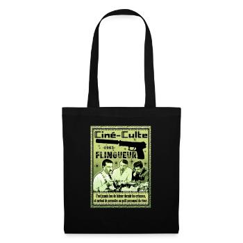 c'est jamais bon de laisser dormir les créances - Sac en tissu - noir - Devant