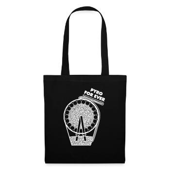 Pyro pour toujours feux d'artifice - Sac en tissu - noir - Devant