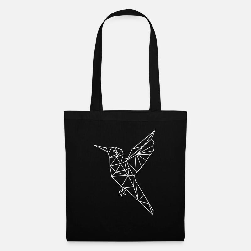 Kolibri - Stoffbeutel - Schwarz