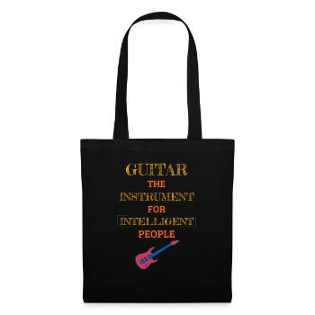 Guitar Instrument For Intelligent People Cider - Tote Bag - black - Front