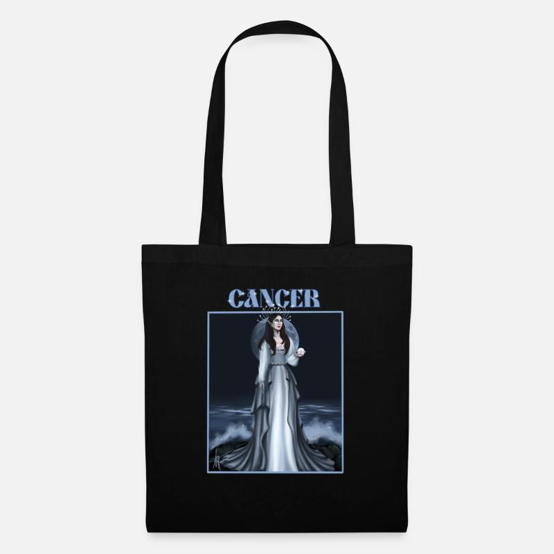 Cancer - Stoffbeutel - Schwarz