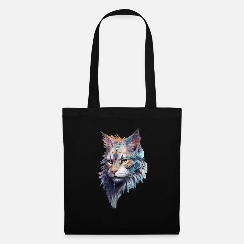 CreativeCat - Sac en tissu - noir