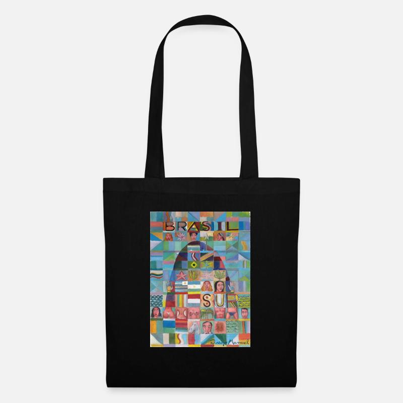 brazil b - Tote Bag - black