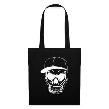 Skull - Tote Bag - black - Front