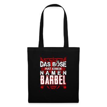 BÄRBEL - Böse - Stoffbeutel - Schwarz - Vorne