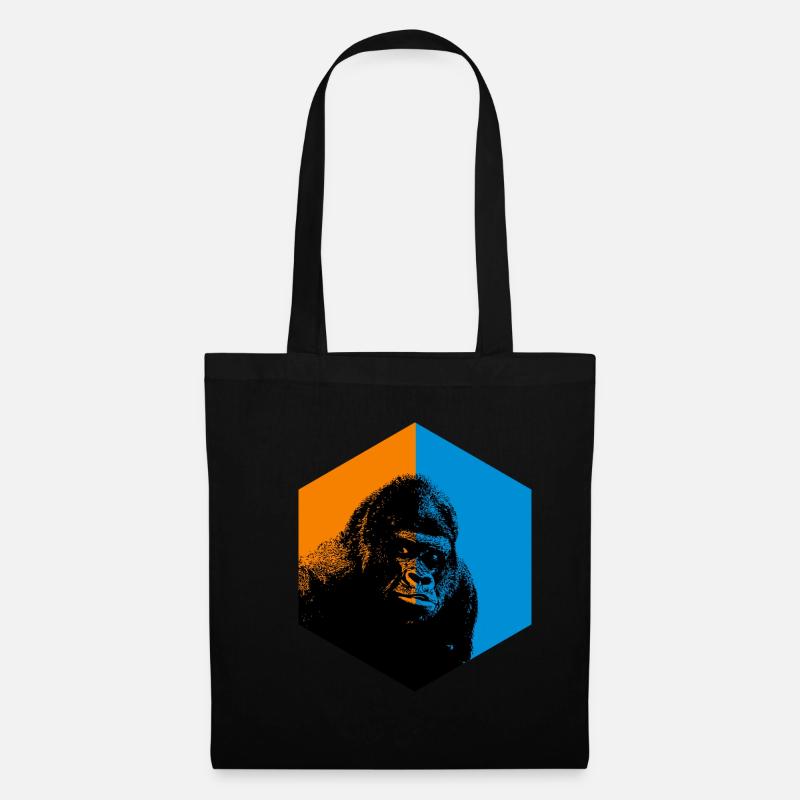 gorilla - Tote Bag - black