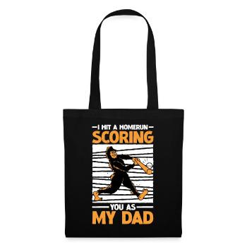 J’ai frappé un coup de circuit qui t’a marqué en tant que mon père 3 - Sac en tissu - noir - Devant