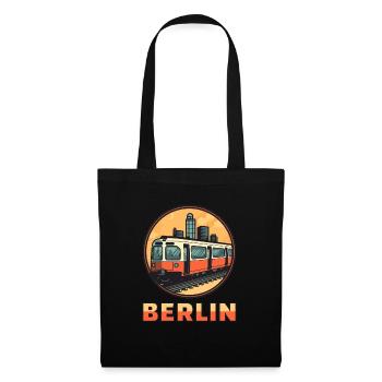 Berlin S-Bahn - Capitale - Sac en tissu - noir - Devant
