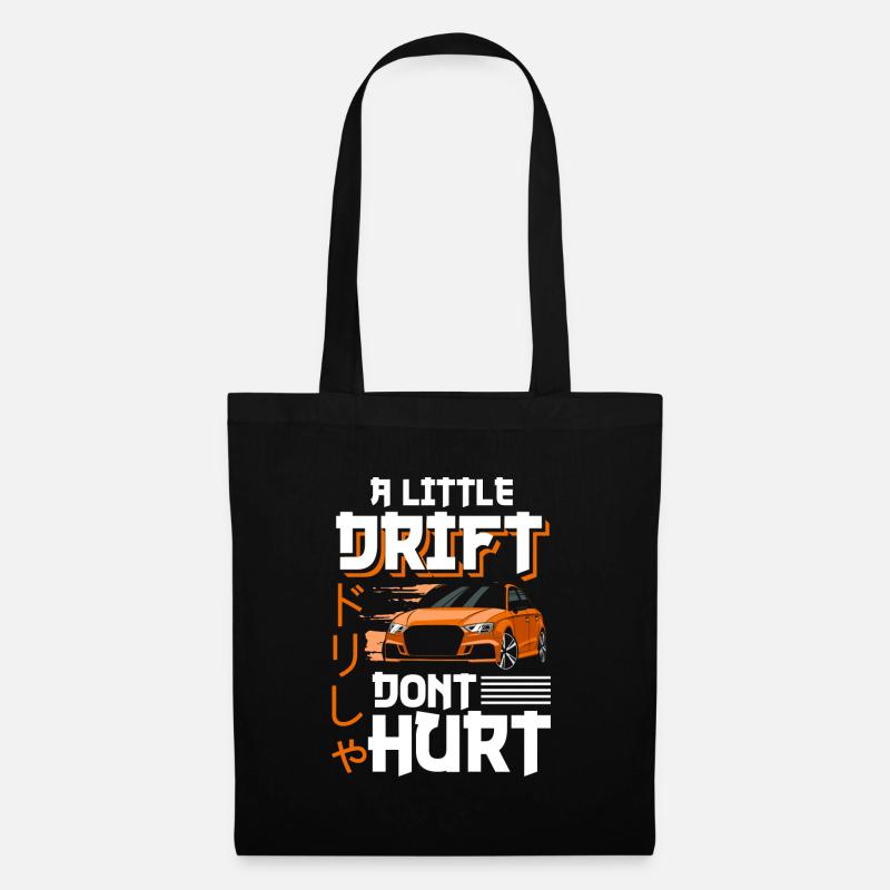 Driften Quer - Stoffbeutel - Schwarz