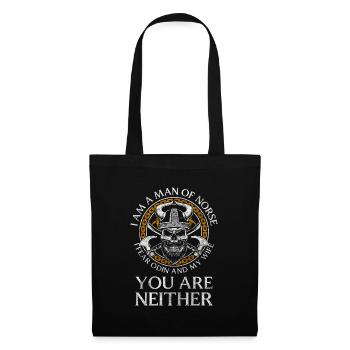 Thor Nordic Lightning - Tote Bag - black - Front