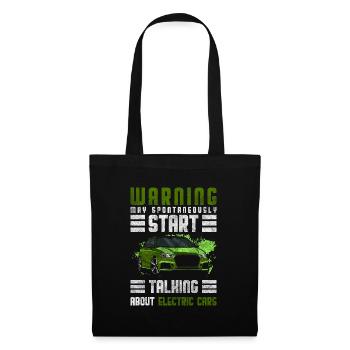 Electricity Electromobility Innovation Modern - Tote Bag - black - Front