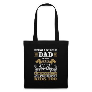 Parents Solo Sarcasme - Sac en tissu - noir - Devant
