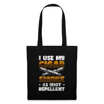Smoking Nicotine Vapor Box - Tote Bag - black - Front