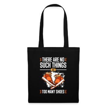 Shoes Woman Sneaker - Tote Bag - black - Front