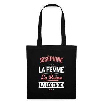 Joséphine - La Femme - La Reine - La Légende - Sac en tissu - noir - Devant