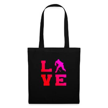 Hockey sur glace masculin Joueurs de hockey sur glace Hockey sur glace Spie - Sac en tissu - noir - Devant