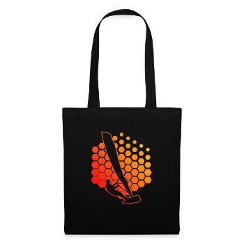 Surfer Windsurfing Windsurf Men Women Surfing - Tote Bag - black - Front